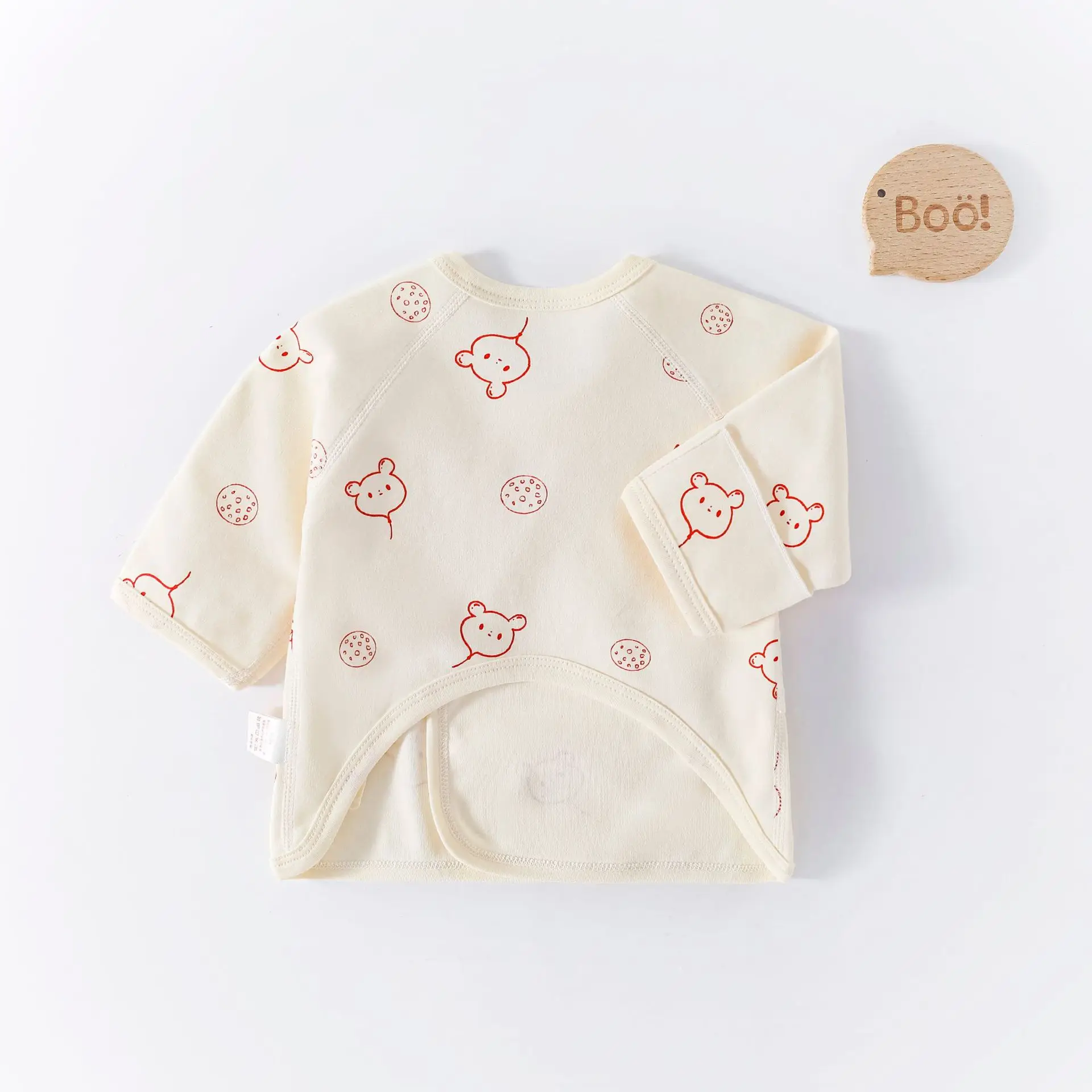 Newborn Half Back Pajamas Boneless Cotton Spring Summer Autumn - Image 17