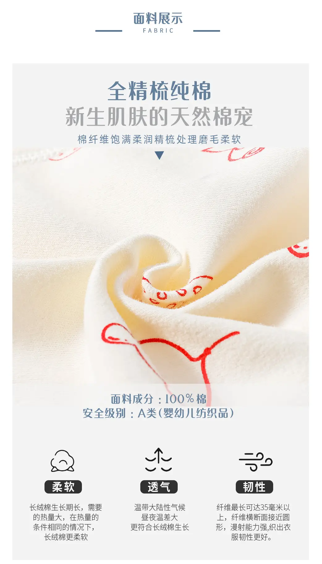 Newborn Half Back Pajamas Boneless Cotton Spring Summer Autumn โ feature 5