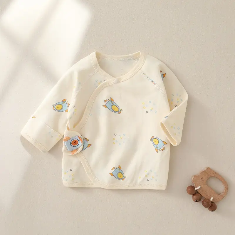 Newborn Half Back Pajamas Boneless Cotton Spring Summer Autumn - Image 5
