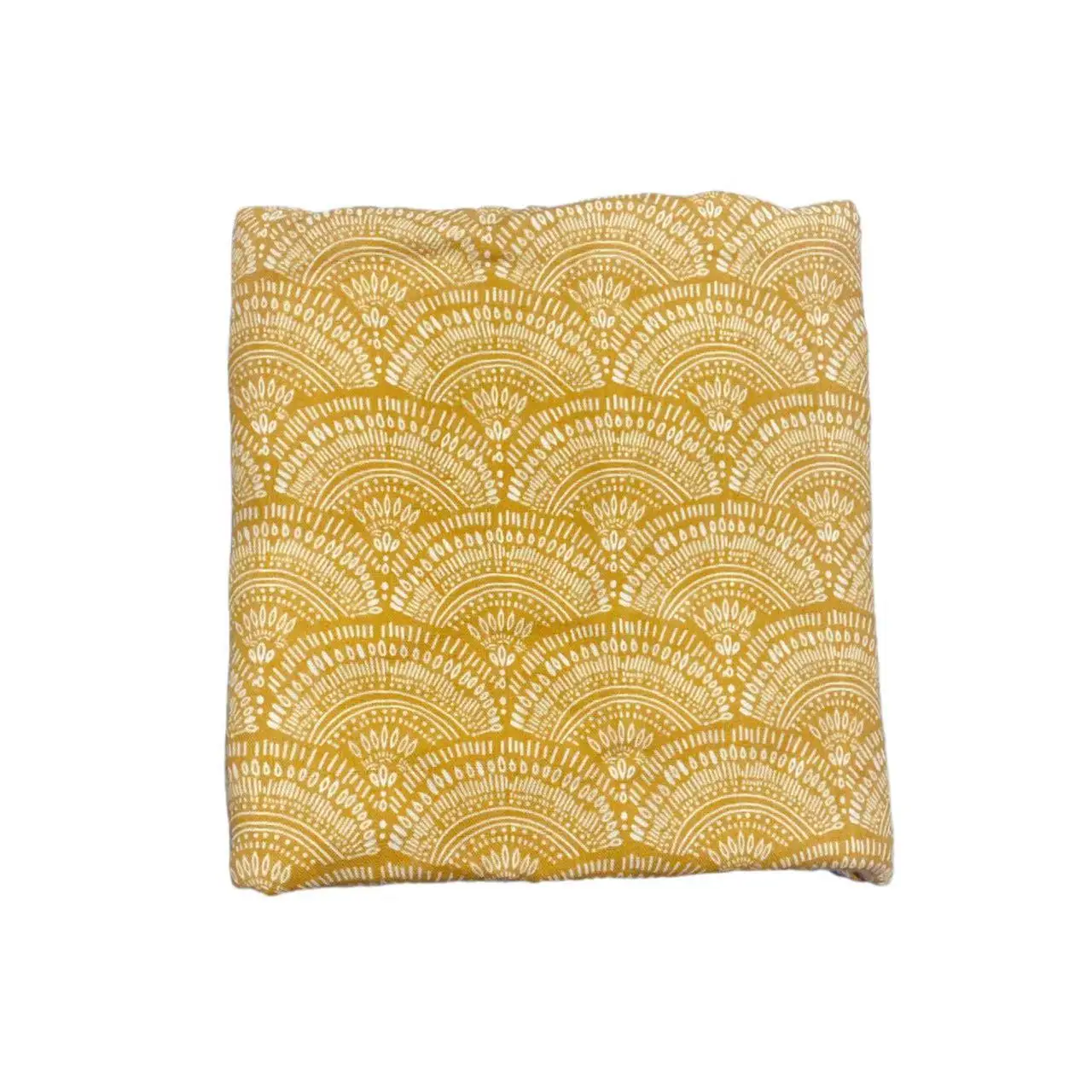 Baby Swaddle Blanket Bamboo Cotton Double Layer Floral - Image 17