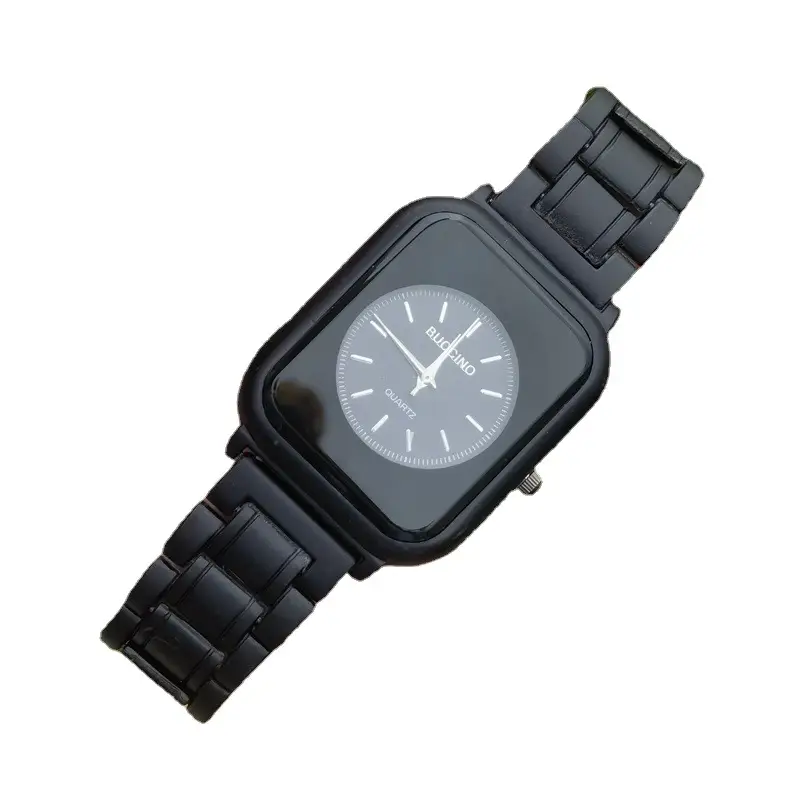 Rose Gold Square Watch for Men - Image 7