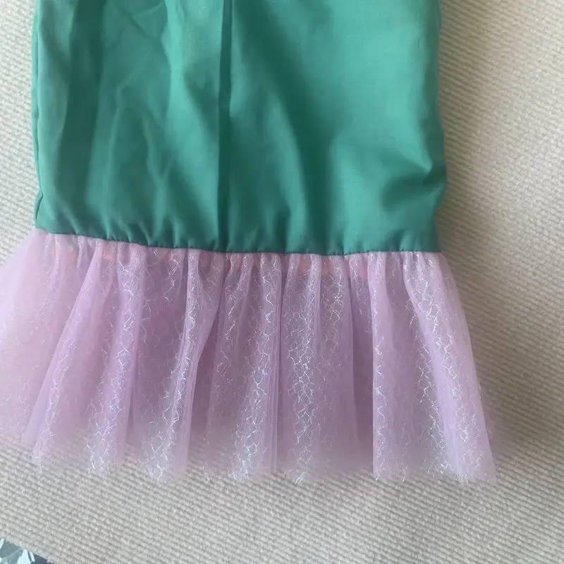 Mermaid Dress Purple Sequined Fishtail Slim Fit — feature 11