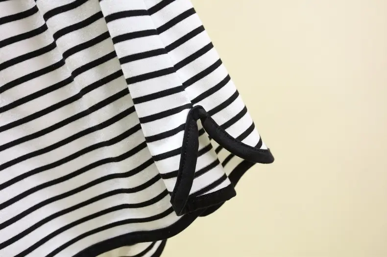 Women Striped Drawstring Shorts Summer Casual Wear — feature 19
