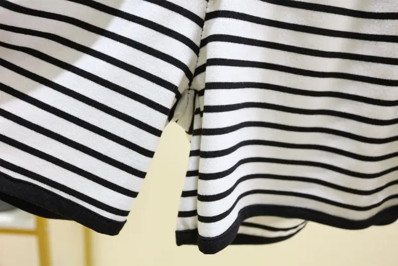 Women Striped Drawstring Shorts Summer Casual Wear — feature 20