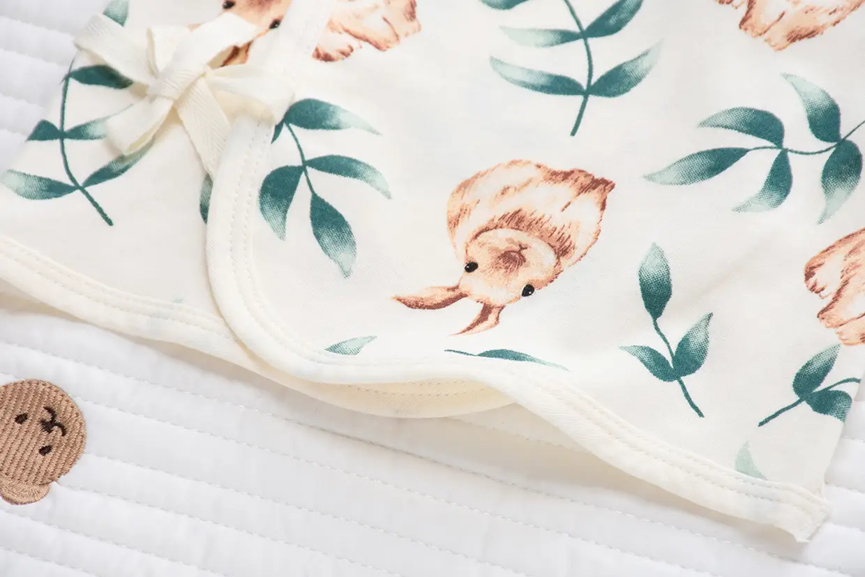Newborn Backless Baby Shirt Monks Style Pure Cotton — feature 35