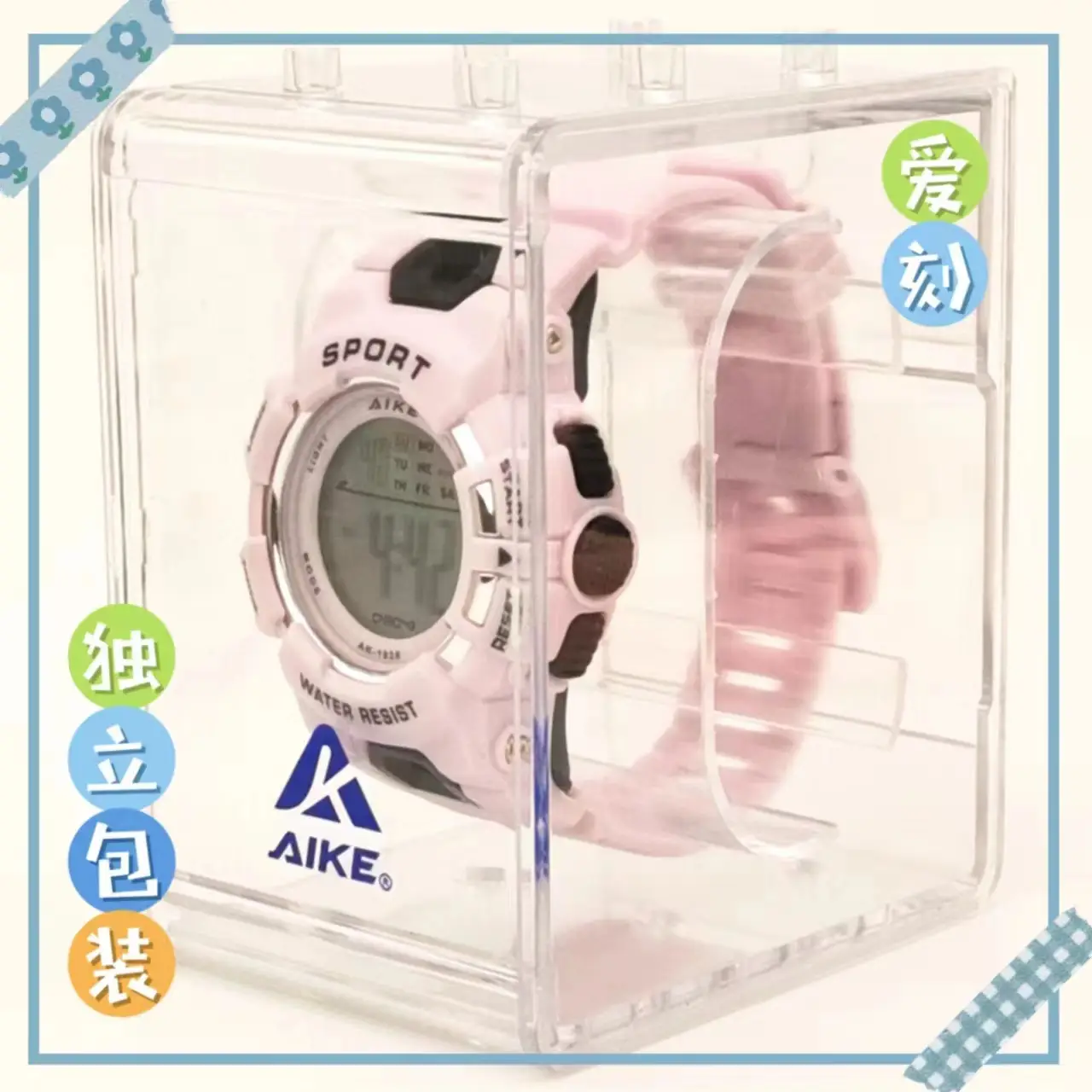 Love Carved 1935 Watches for Youth Multi-Color Waterproof