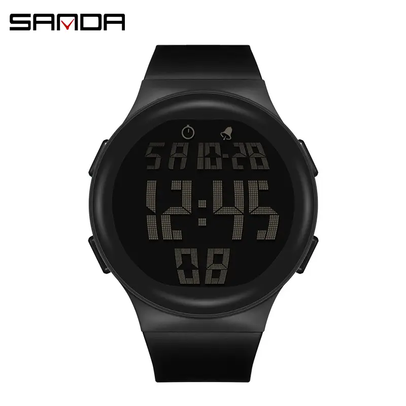 Sanda Digital Watch Multi-Functional Alarm Clock for Men Women