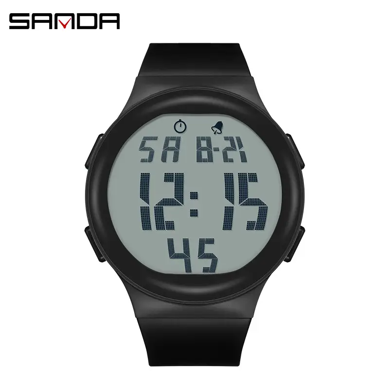 Sanda Digital Watch Multi-Functional Alarm Clock for Men Women