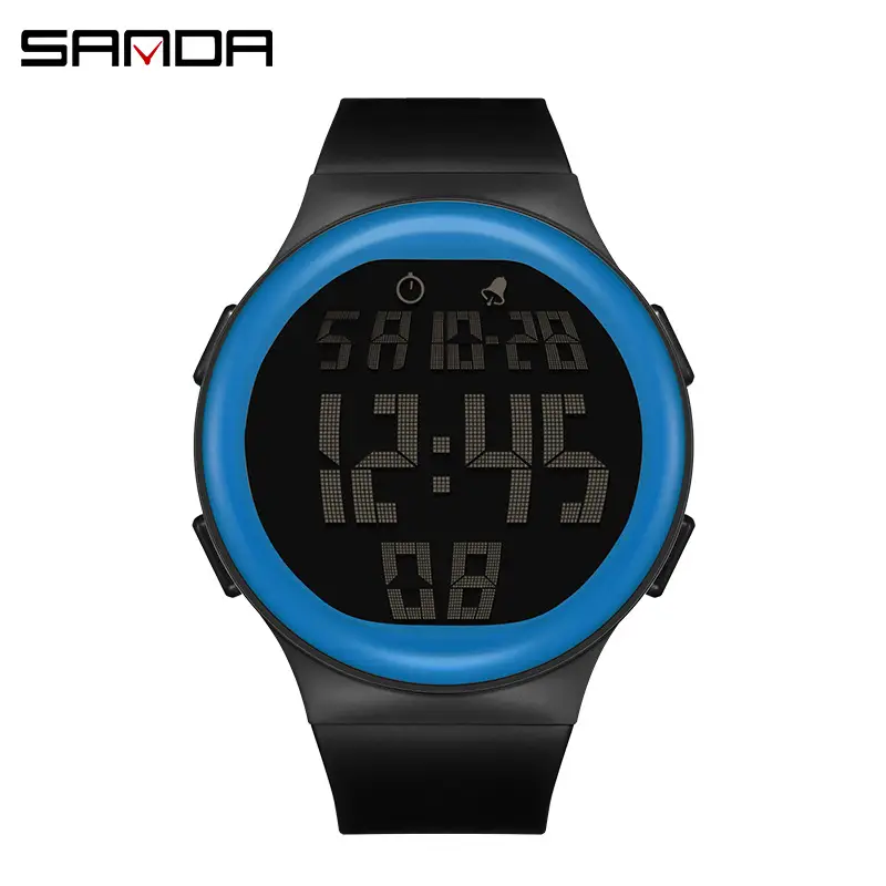 Sanda Digital Watch Multi-Functional Alarm Clock for Men Women