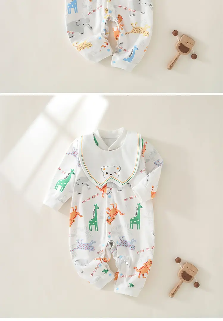 Baby Long Sleeve Boneless Cotton Clothes Spring Autumn Hatshirt — feature 27