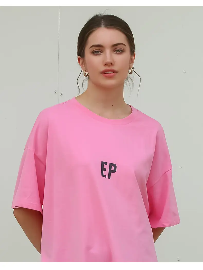 White Loose Fit T-Shirt for Women & Boys Casual Yoga Wear — feature 27