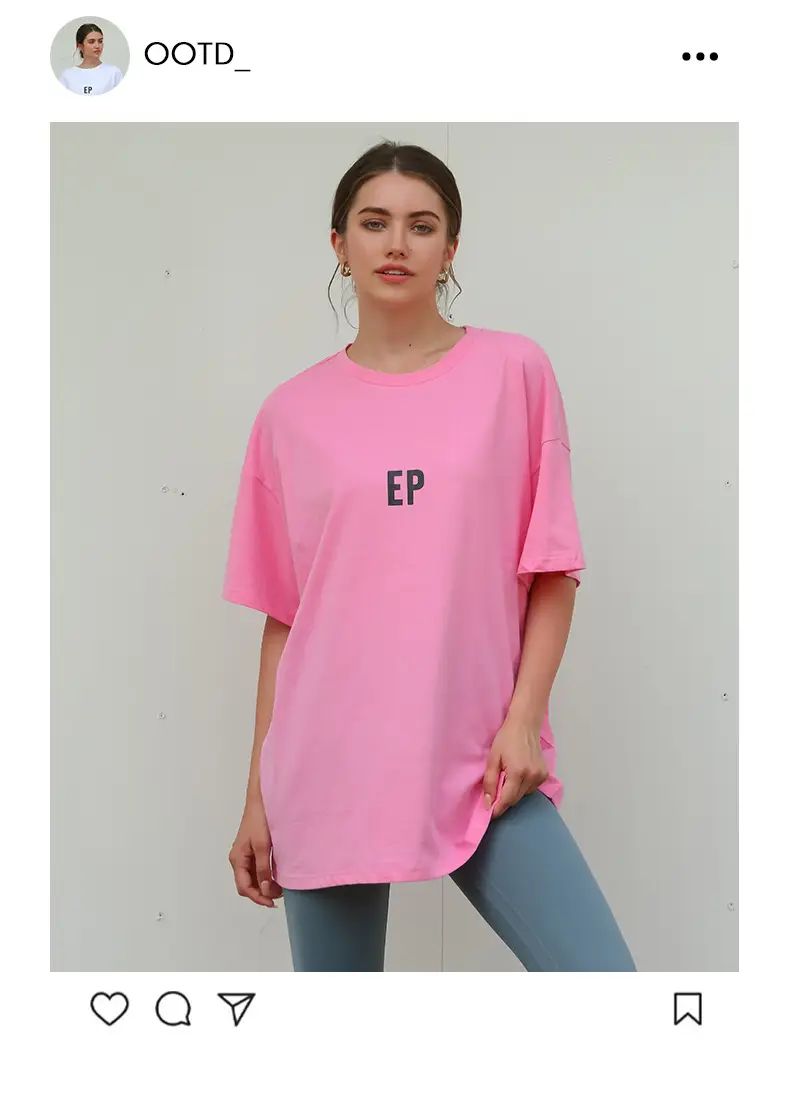 White Loose Fit T-Shirt for Women & Boys Casual Yoga Wear — feature 3