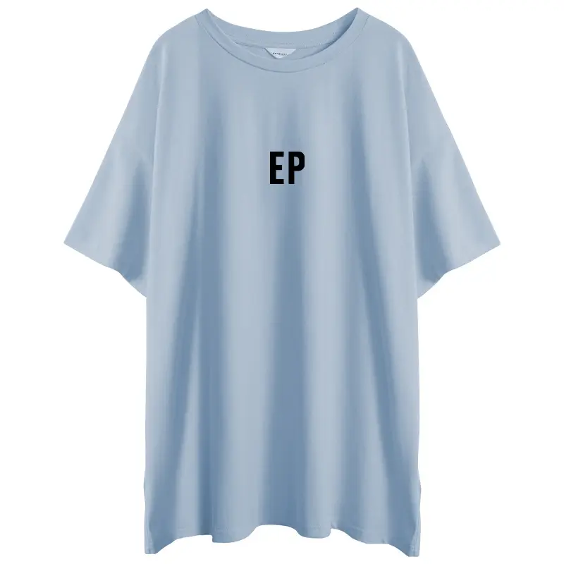 White Loose Fit T-Shirt for Women & Boys Casual Yoga Wear - Image 2