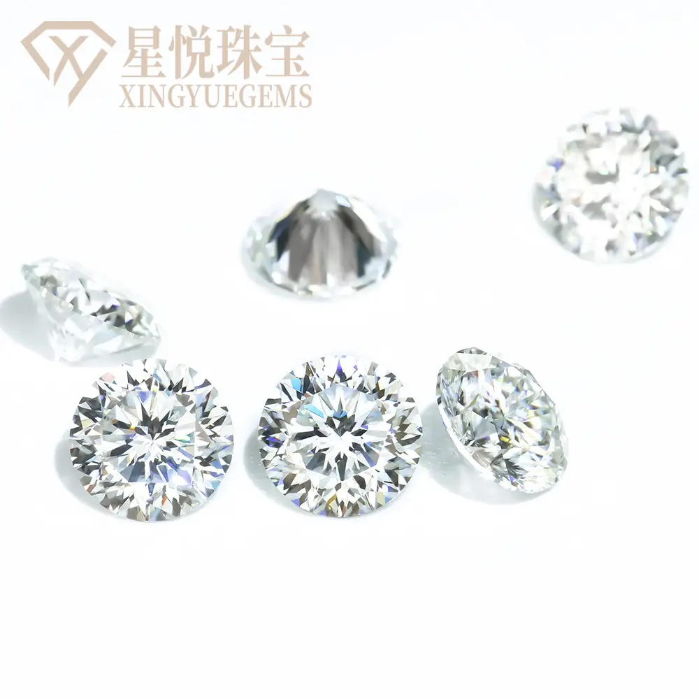 Wuzhou Gemstone 1 Carat Round Moissanite Ring — feature 5