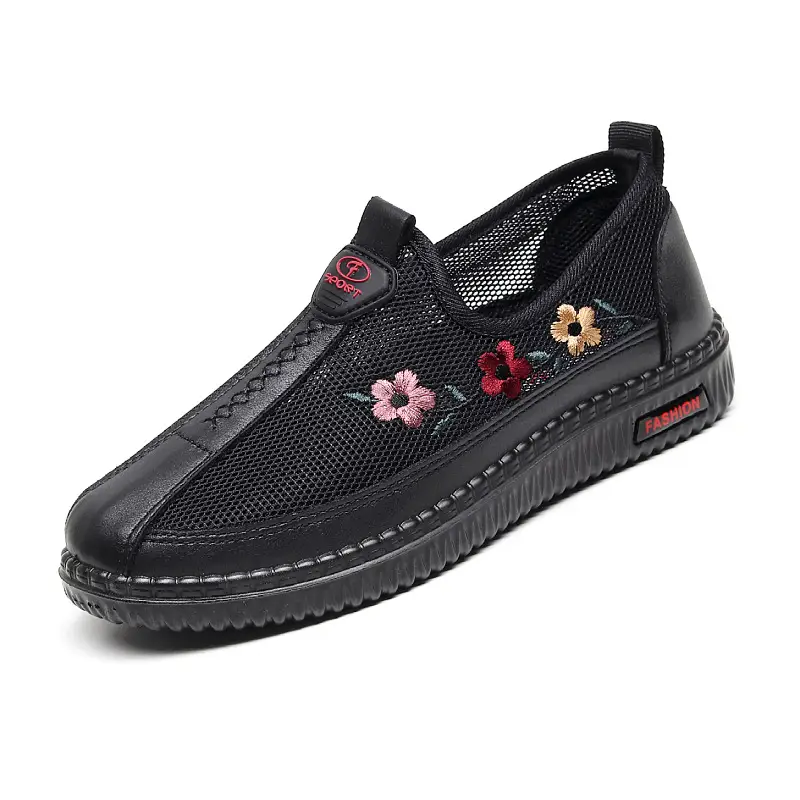 26-Year-Old Summer New Style Old Beijing Cloth Shoes for Women, Non-Slip Soft Sole, Breathable and Comfortable Slip-On Shoes for Middle-Aged and Elderly Mothers - Image 7
