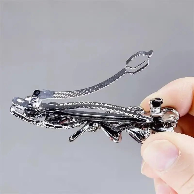 Korean Style Crystal Rhinestone Hairpin Bow Tie — feature 10