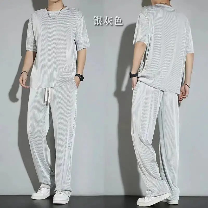 Men's Blue Casual Summer Sports Suit 2023 — feature 10