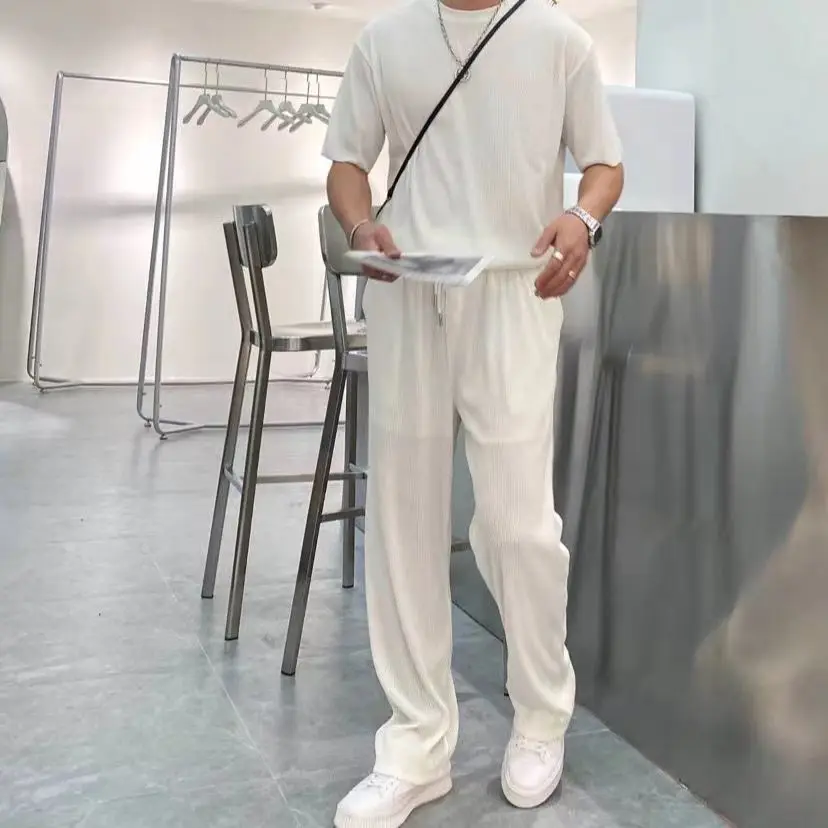 Men's Blue Casual Summer Sports Suit 2023 — feature 16