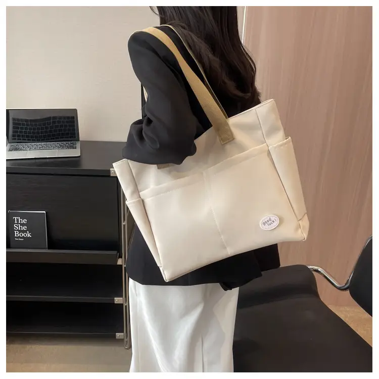Canvas Large Capacity Shoulder Bag for Women — feature 20