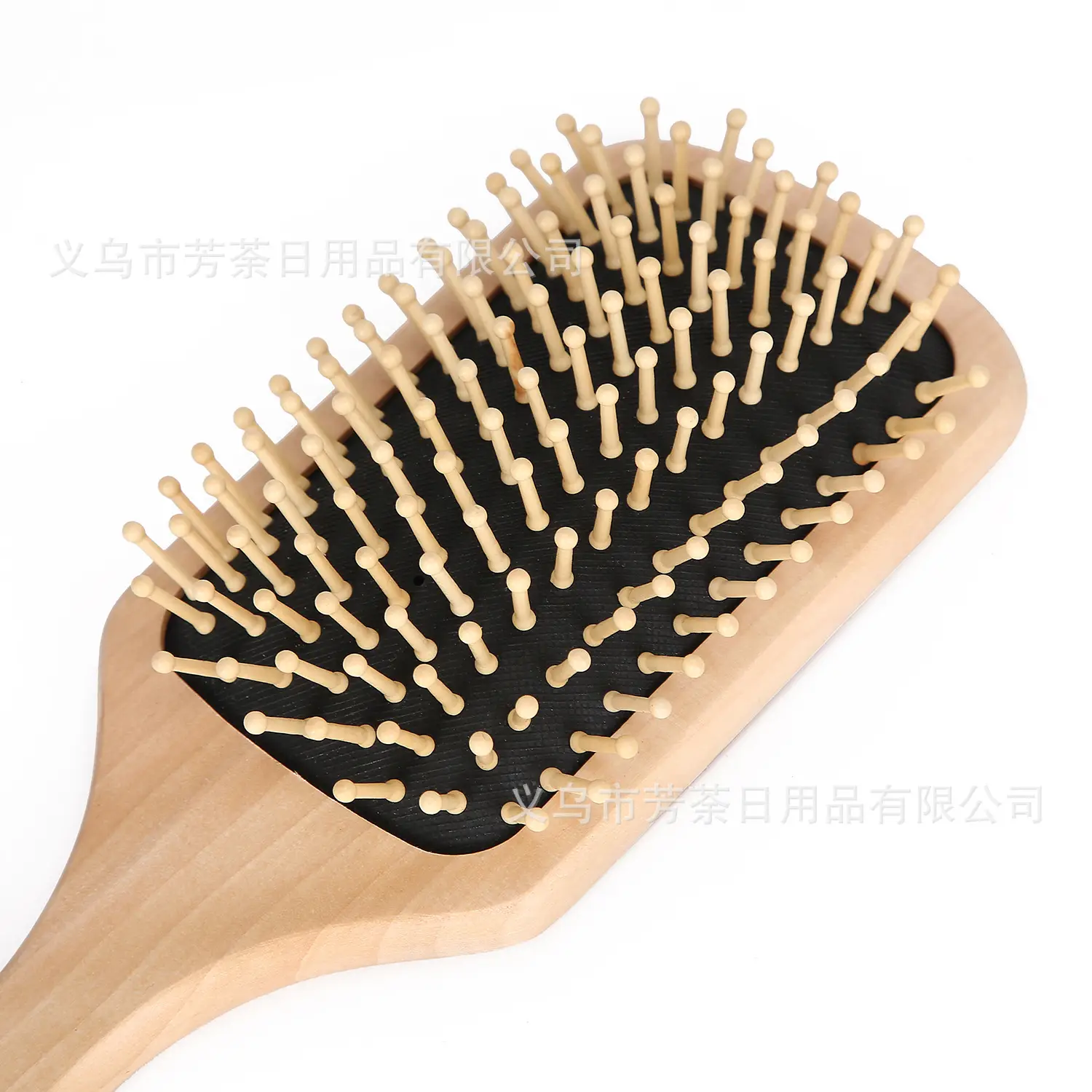Wooden Hair Brush for Scalp Massage and Detangling