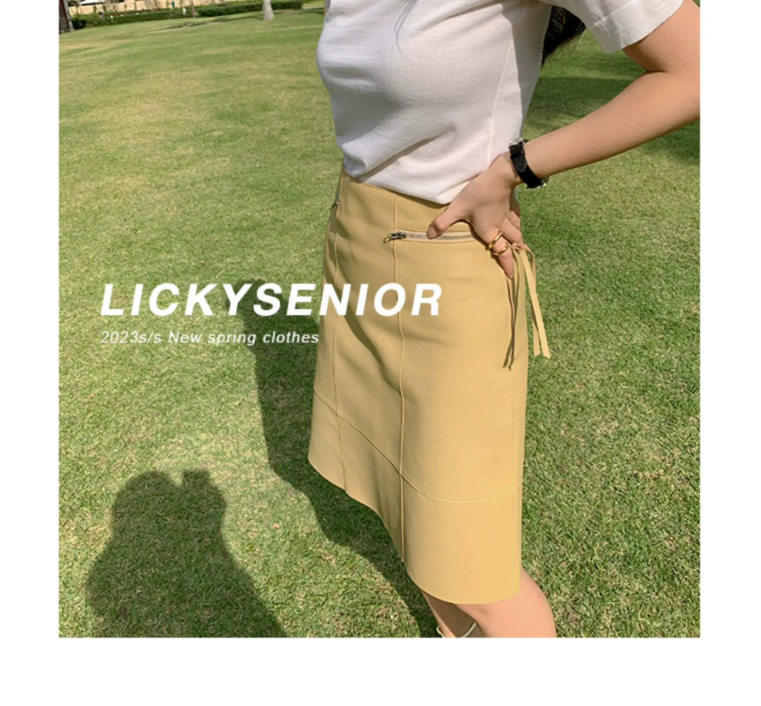 2024 Women's Wool Knitted T-Shirt Bottom Set — feature 25