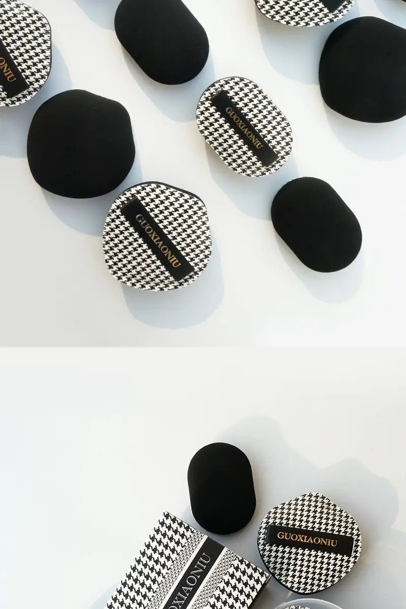 Guo Xiaoniu Houndstooth Powder Sponge 70mm Dry Wet — feature 14