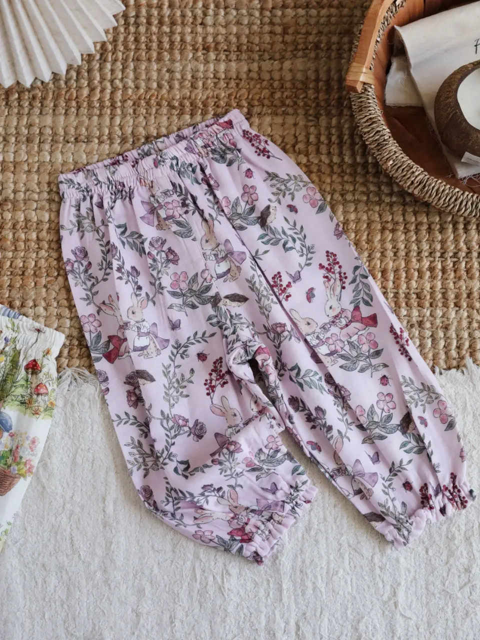 Children's Sleeveless Bamboo Pants Summer Wear
