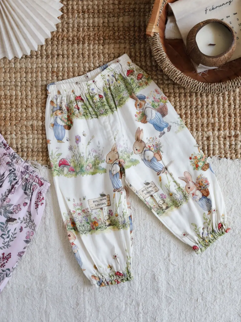 Children's Sleeveless Bamboo Pants Summer Wear