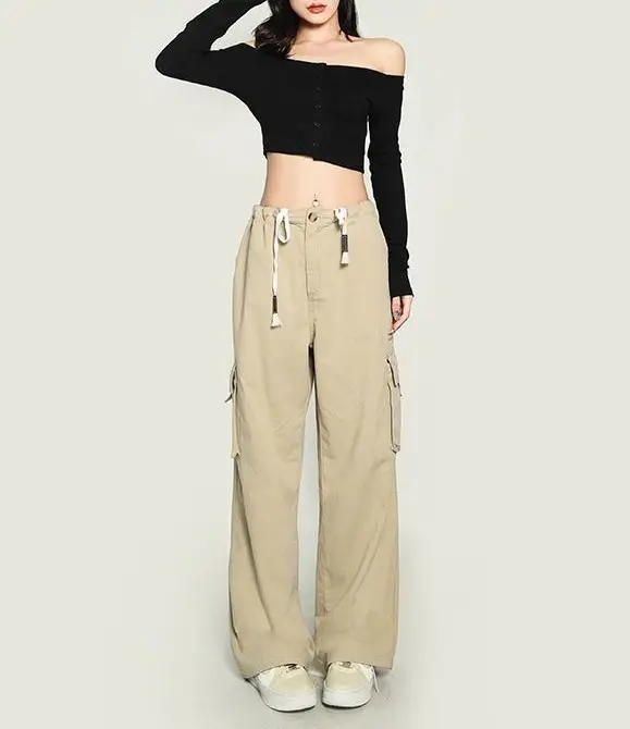 Black Off-Shoulder Long Sleeve Top with Pleated Skirt Set — feature 6
