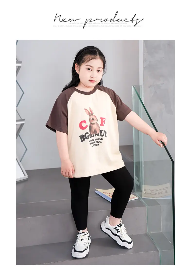 Chubby Girls Short Sleeve T-Shirt Summer Loose 2023 — feature 10