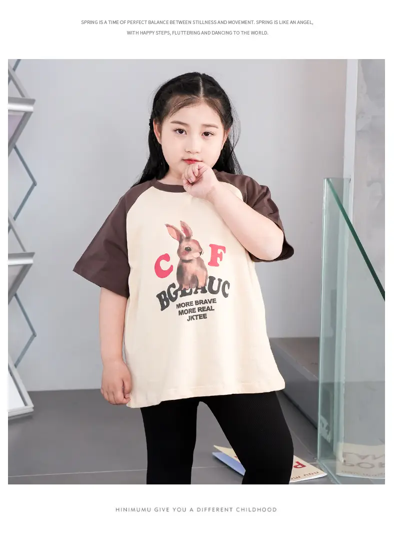Chubby Girls Short Sleeve T-Shirt Summer Loose 2023 — feature 11