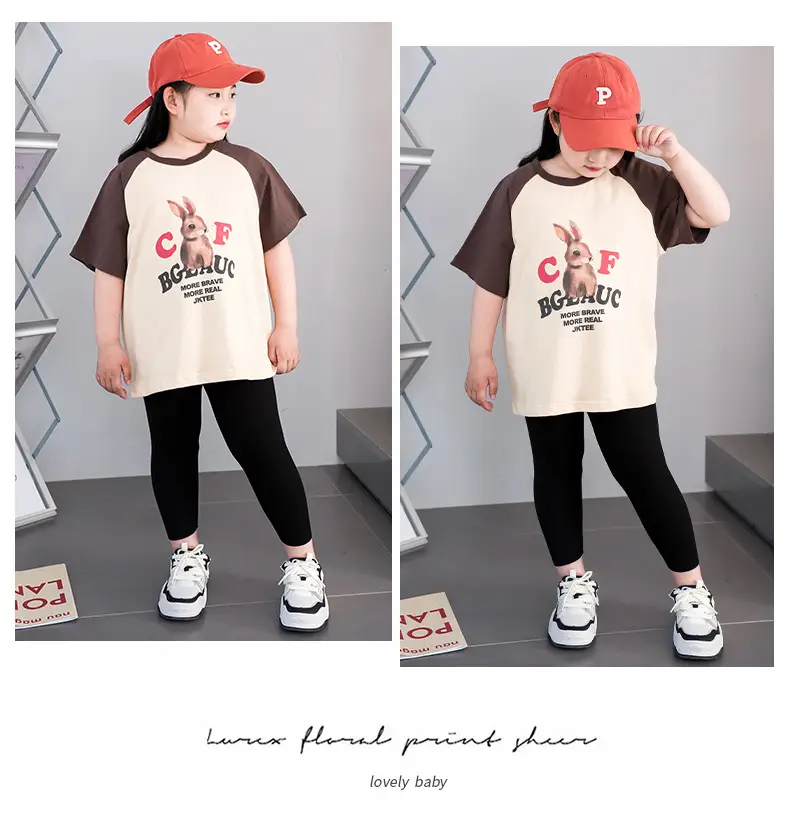 Chubby Girls Short Sleeve T-Shirt Summer Loose 2023 — feature 12