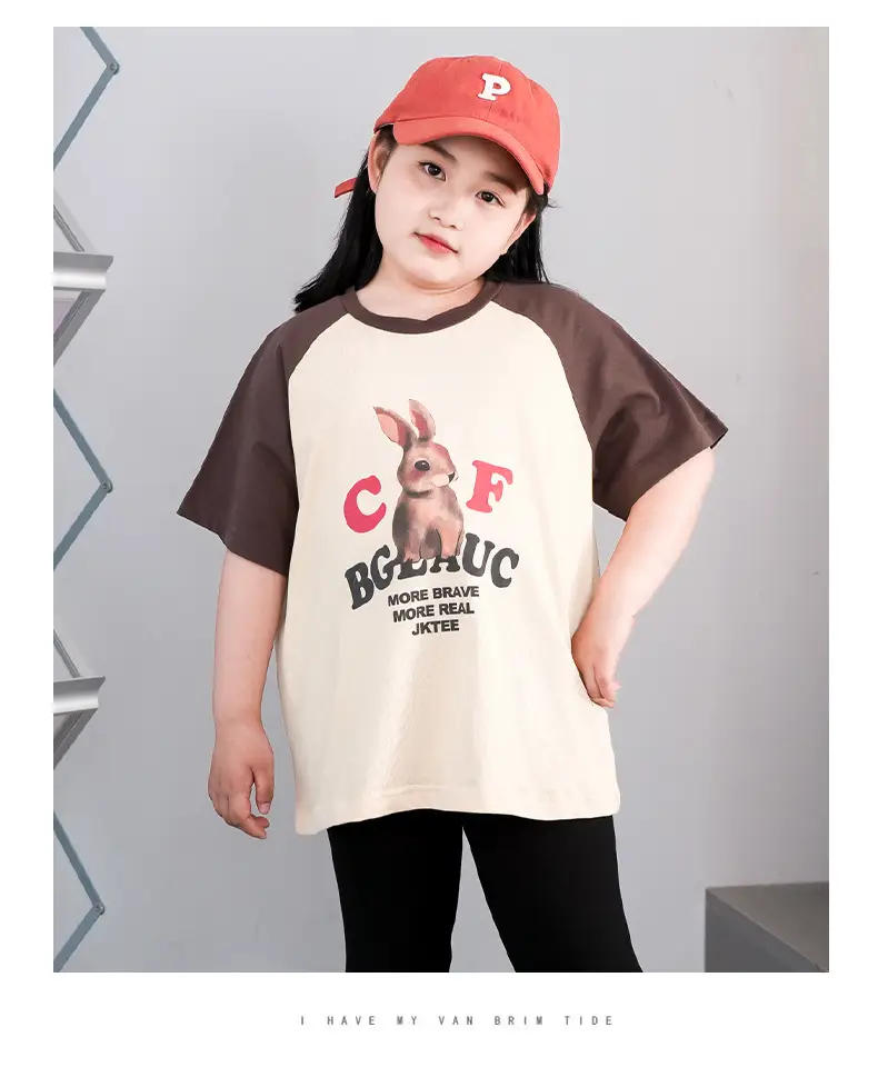 Chubby Girls Short Sleeve T-Shirt Summer Loose 2023 — feature 13