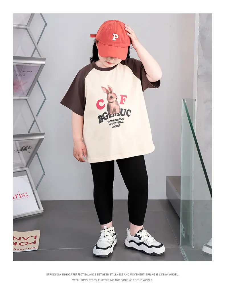 Chubby Girls Short Sleeve T-Shirt Summer Loose 2023 — feature 15
