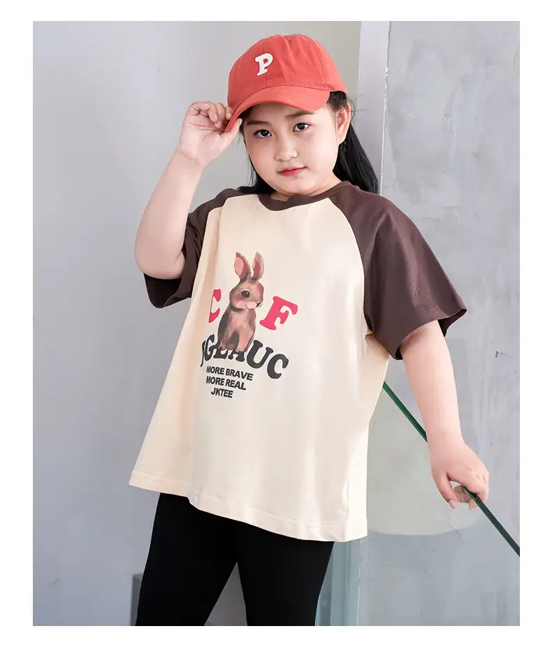 Chubby Girls Short Sleeve T-Shirt Summer Loose 2023 — feature 20