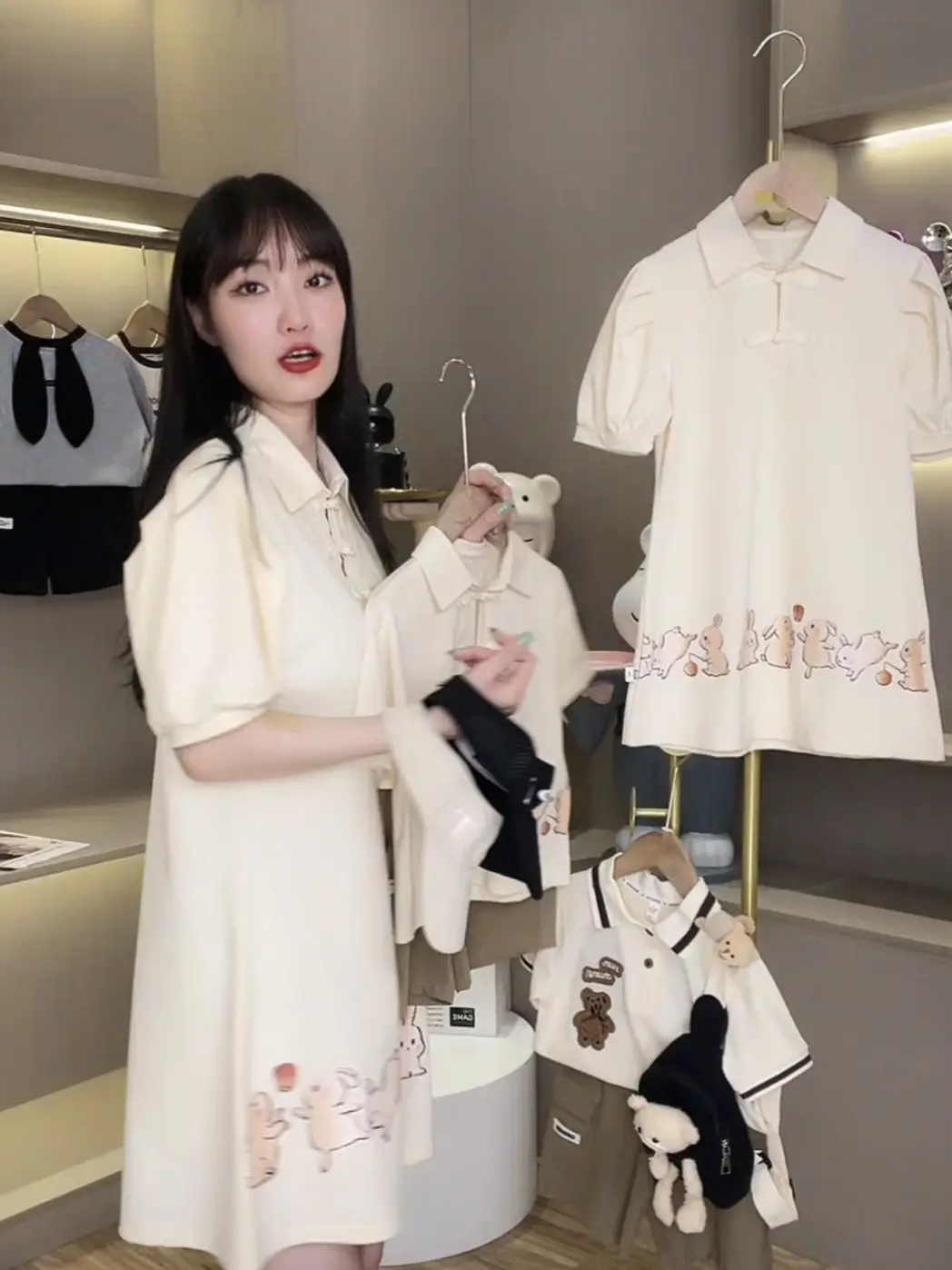 Chinese Style Family Matching Outfit 2025 Summer - Image 6