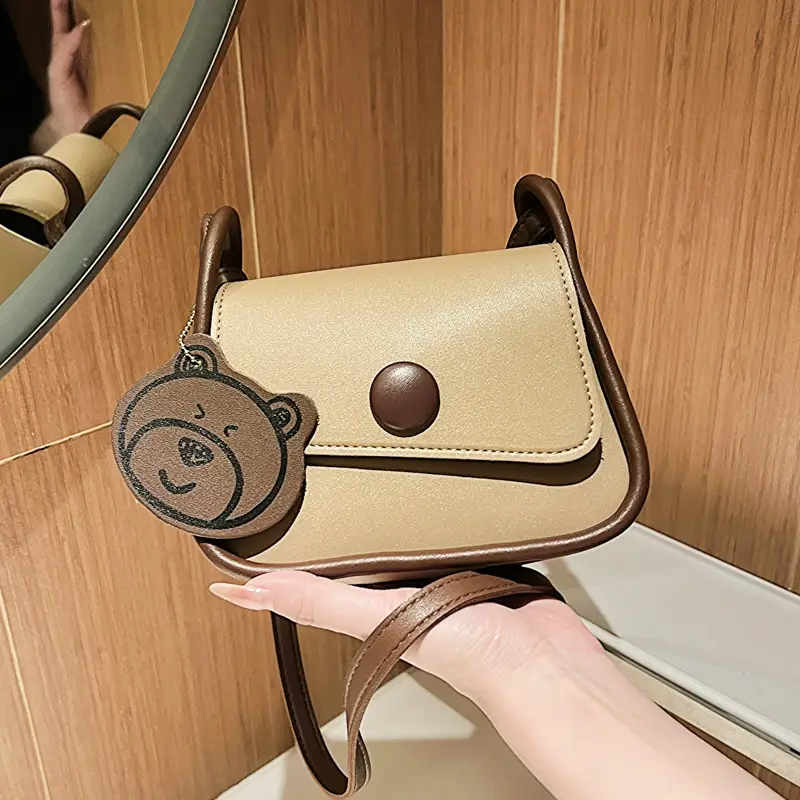 Korean Bear Crossbody Bag for Girls 2026 - Image 6