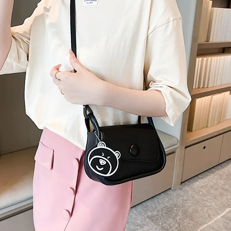 Korean Bear Crossbody Bag for Girls 2026 - Image 8