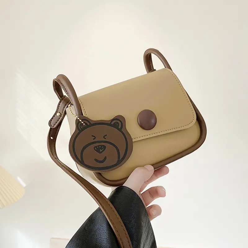 Korean Bear Crossbody Bag for Girls 2026 - Image 2