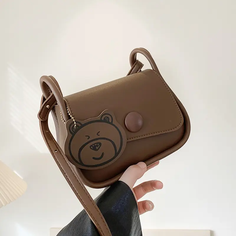 Korean Bear Crossbody Bag for Girls 2026 - Image 3