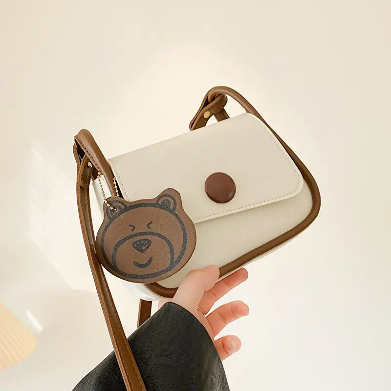 Korean Bear Crossbody Bag for Girls 2026 - Image 4