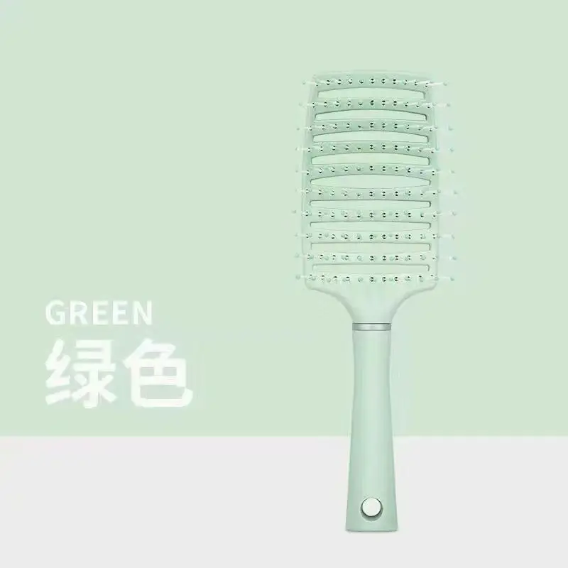 Airbag Hair Brush for Boys Girls Pink High Cranial Top