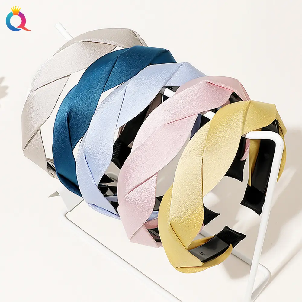 Cross-Border Twist Headband Set of 4 Colors - Image 3