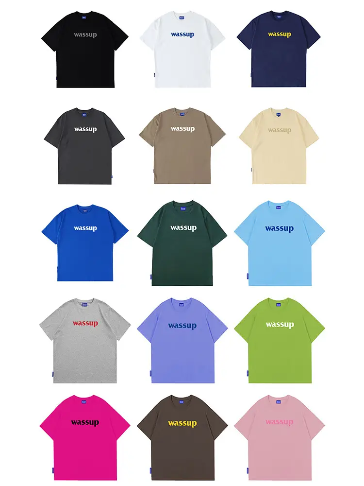 Wassup Heavy Cotton Men's T-Shirt Loose Fit - Image 16