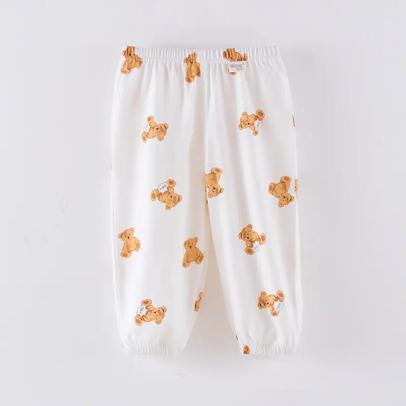 Baby Anti-Mosquito Pants Pure Cotton Class A Newborn - Image 12