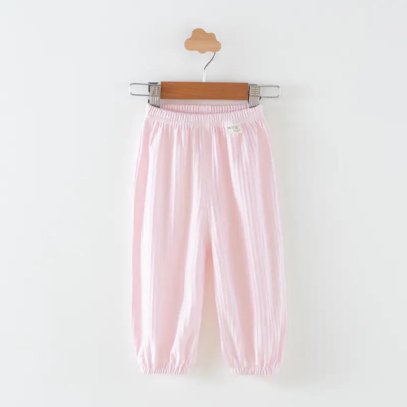 Baby Anti-Mosquito Pants Pure Cotton Class A Newborn - Image 2