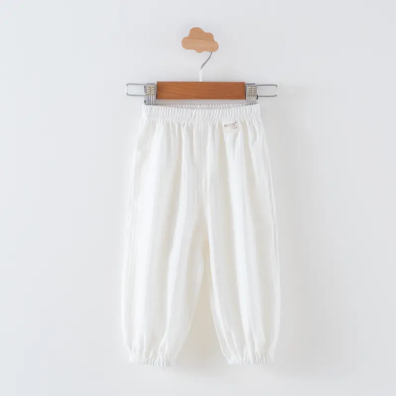 Baby Anti-Mosquito Pants Pure Cotton Class A Newborn - Image 3
