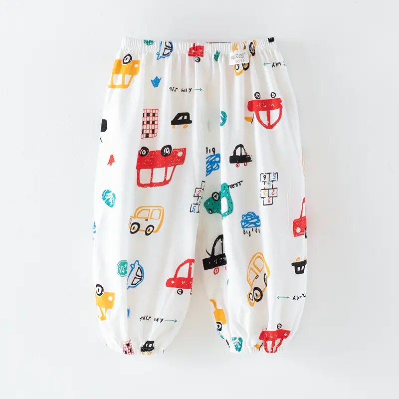 Baby Anti-Mosquito Pants Pure Cotton Class A Newborn - Image 5