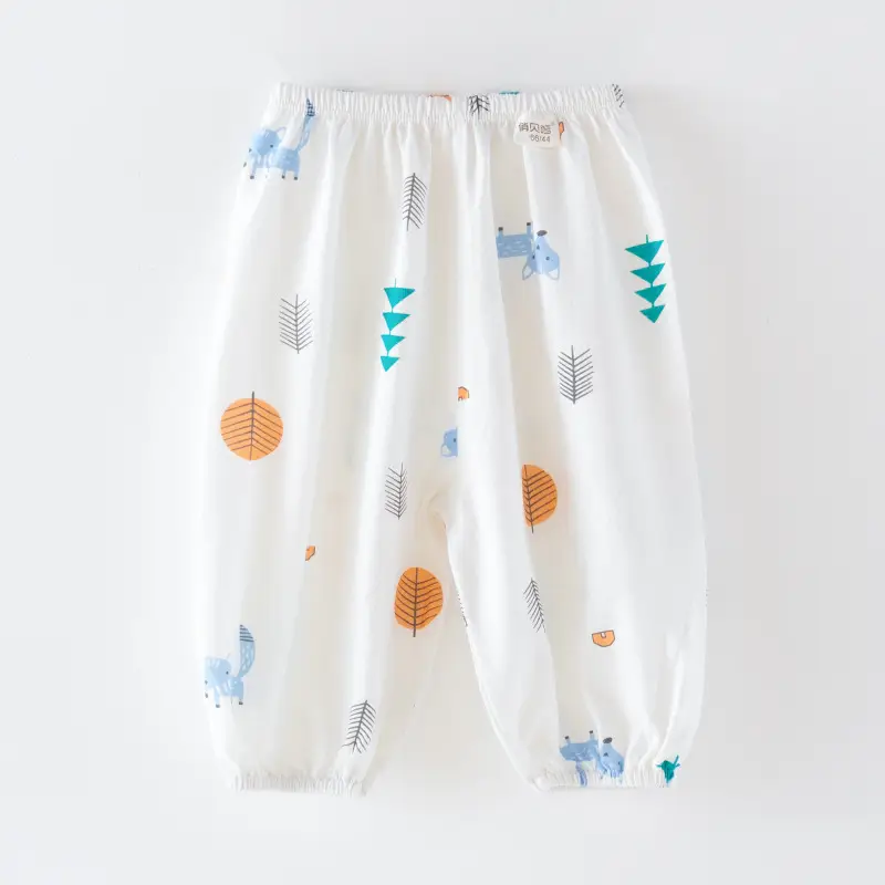Baby Anti-Mosquito Pants Pure Cotton Class A Newborn - Image 6
