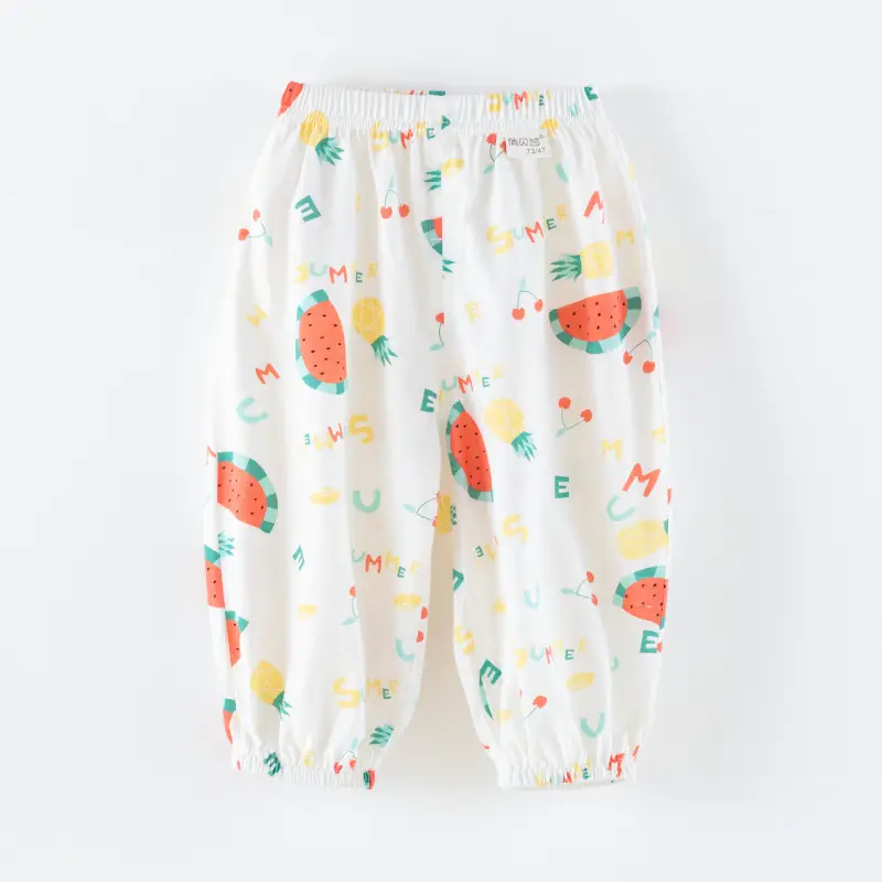 Baby Anti-Mosquito Pants Pure Cotton Class A Newborn - Image 9